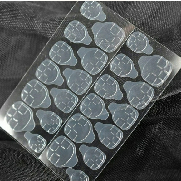 MED LONG PARTY BLING COFFIN 💅 NAILS PRES - Picture 7 of 9